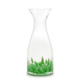 Liter Single Color Milky Green Murano Style Art Glass