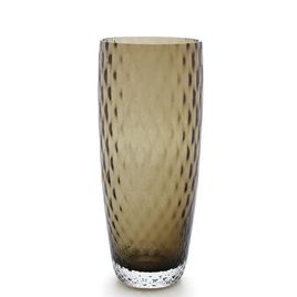 Glass Vase AD3 Baloton Smoky Murano Style Art Glass