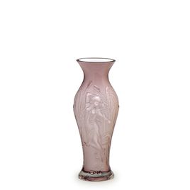 Glass Vase Vintage Aesthetic Nona model Milky Purple Murano Style Art Glass